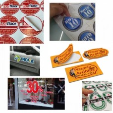 IMPRESSÃO EM ADESIVO COM RECORTE POR M²