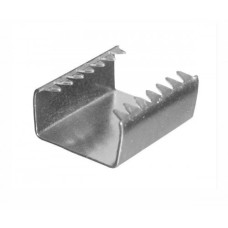 Terminal Fechamento Garra com Dente para Cordão de Crachás, Tamanho 12mm, 15mm ou 20mm